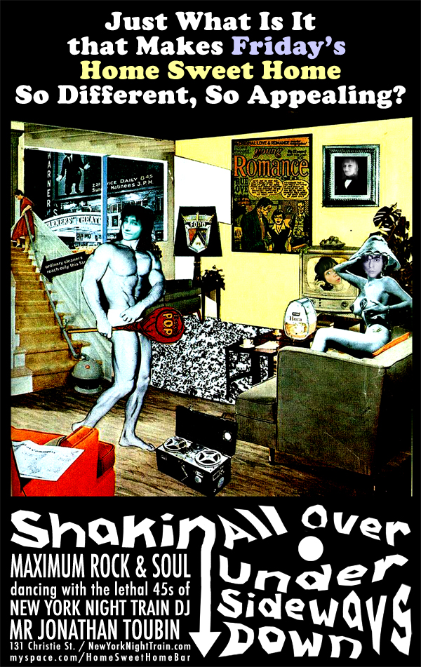 Home Sweet Home Shakin All Over Under Sideways Down poster